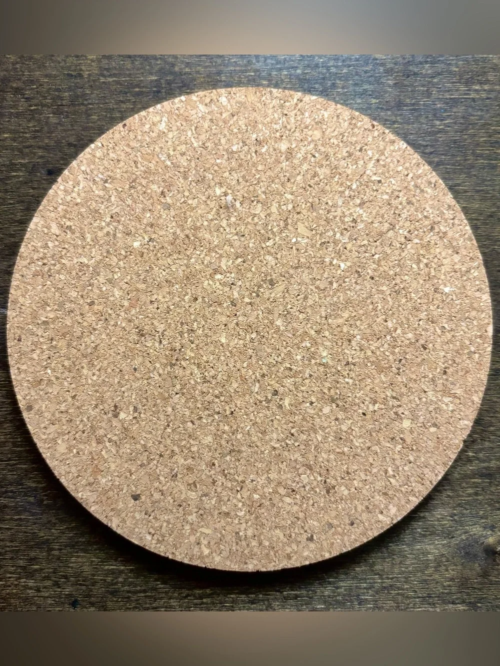 Australian Terrier Dog Face Laser Engraved Cork Coaster #2